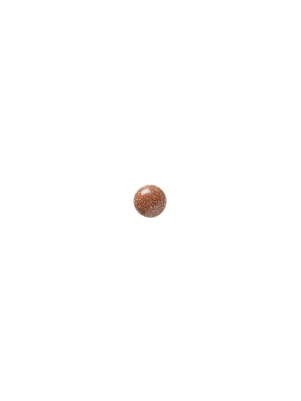 4 Brown Goldstone 4mm Round Flatback Gemstone Cabochons